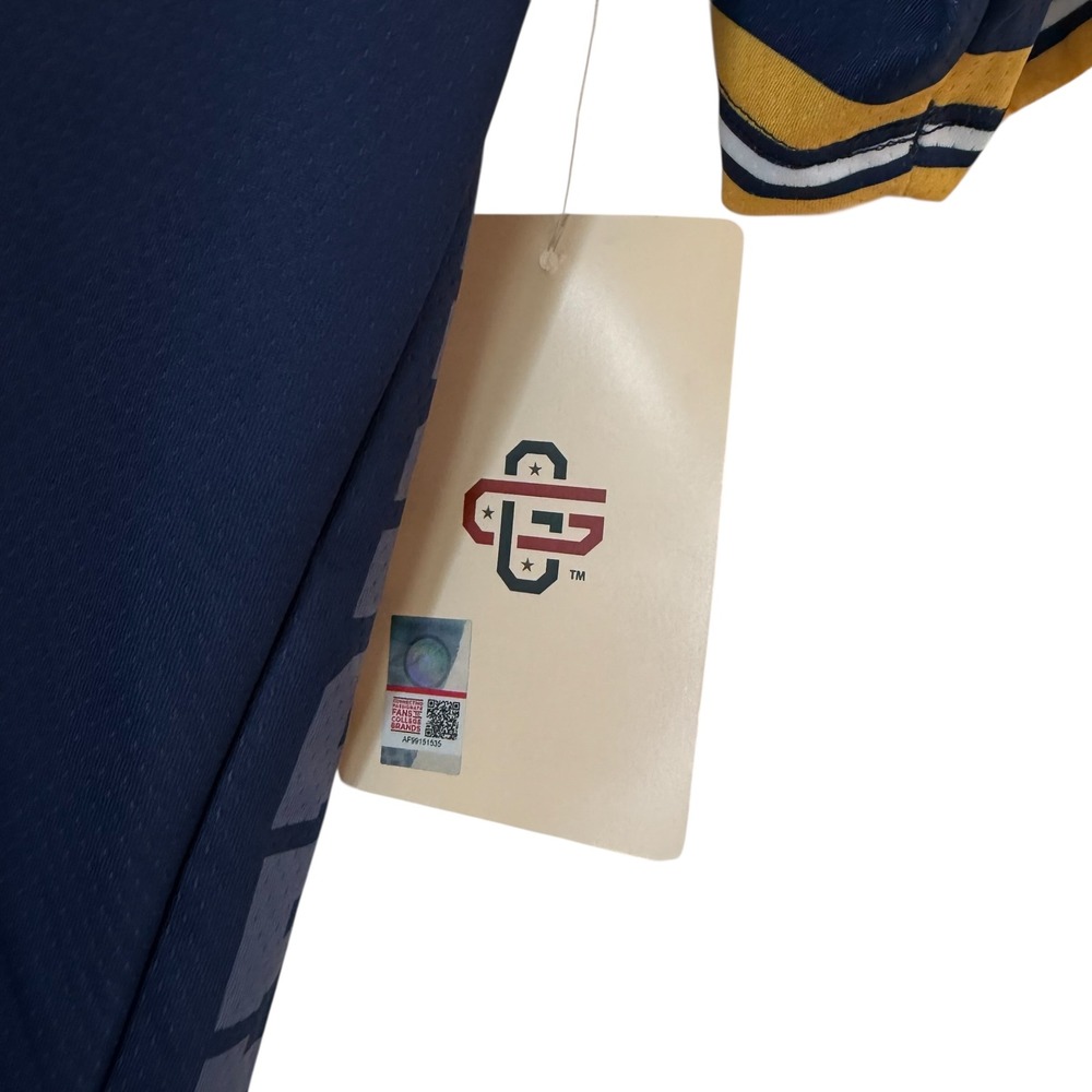 Michigan Wolverines 1 Icon Gameday Greats Football Jersey Navy Blue Men 2XL NEW - Picture 10 of 14